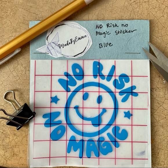 No Risk No Magic sticker 🪄 - Picture 3 of 3